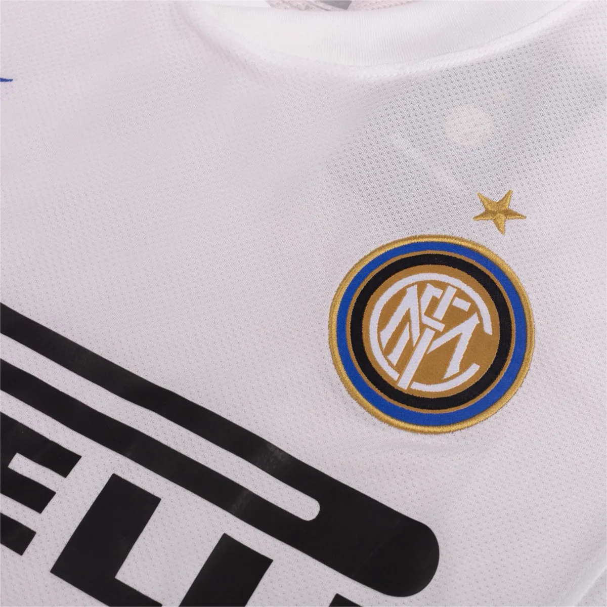 Inter 2010/11 maglia away bianca biscione taglia S-XXL