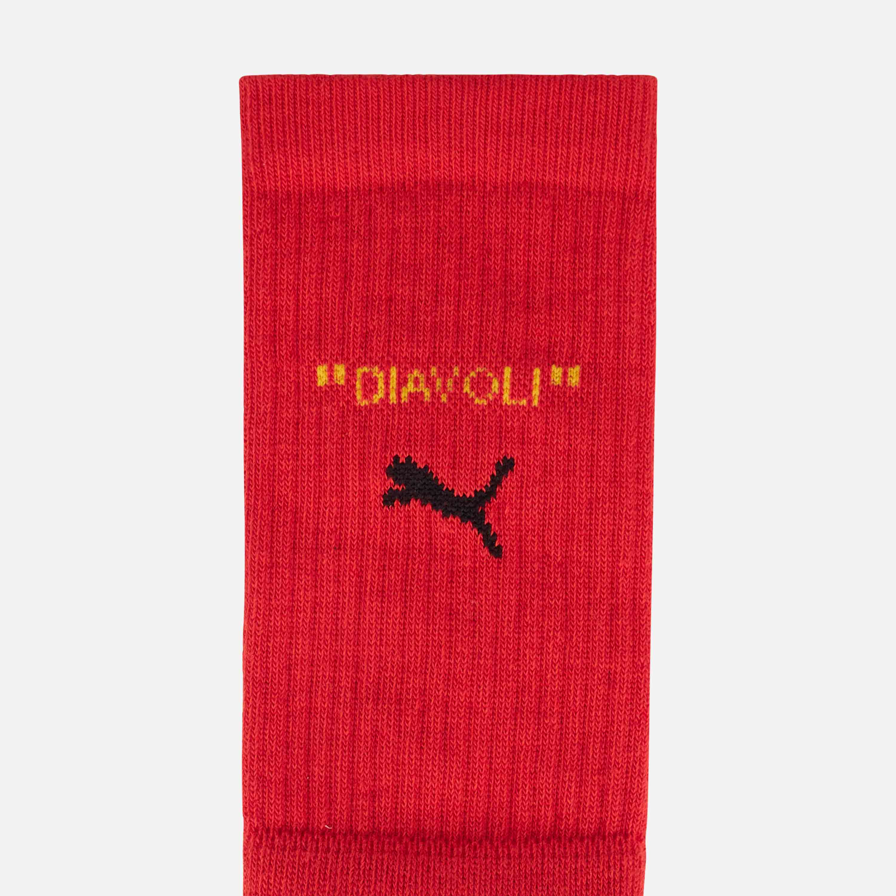 AC Milan Puma Off-White Calze Crew Rosse Diavoli 002