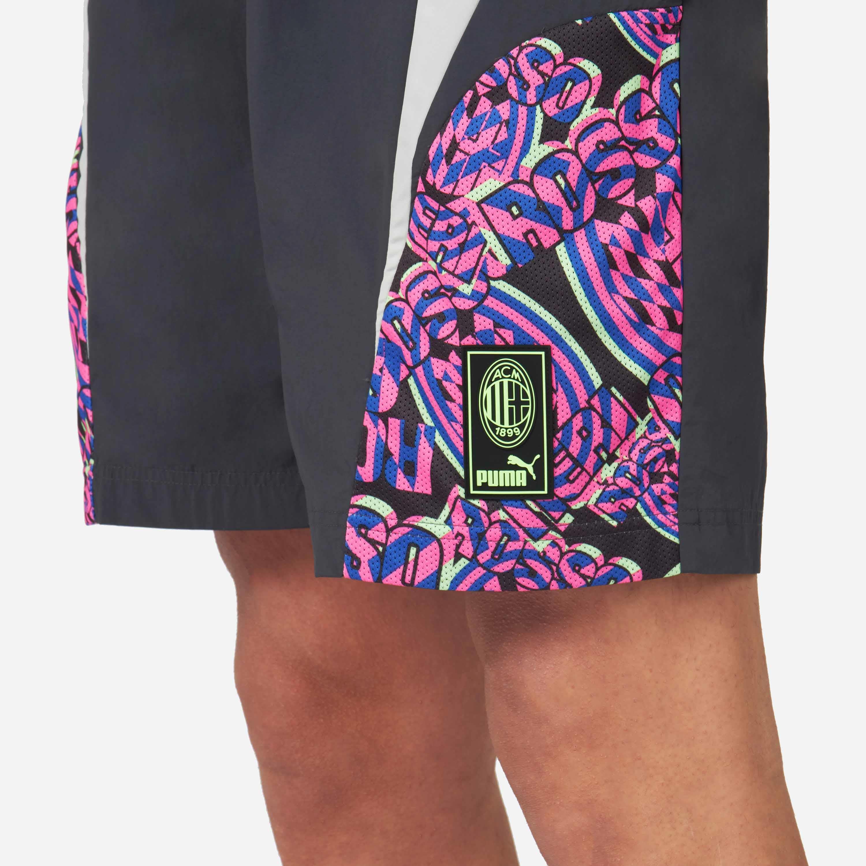 AC Milan NRGY pantaloncini calcio S blu rosa