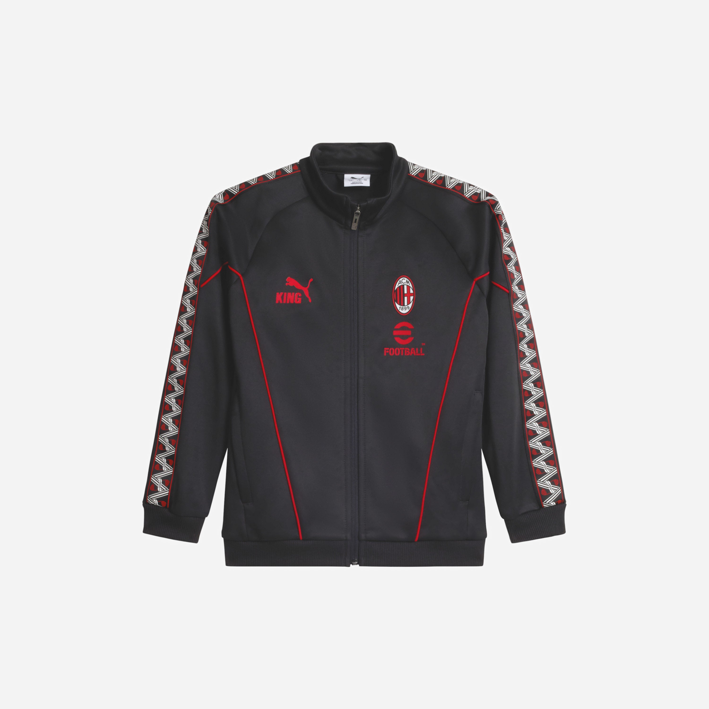 AC Milan King giacca bambino grigia 8 anni cotone