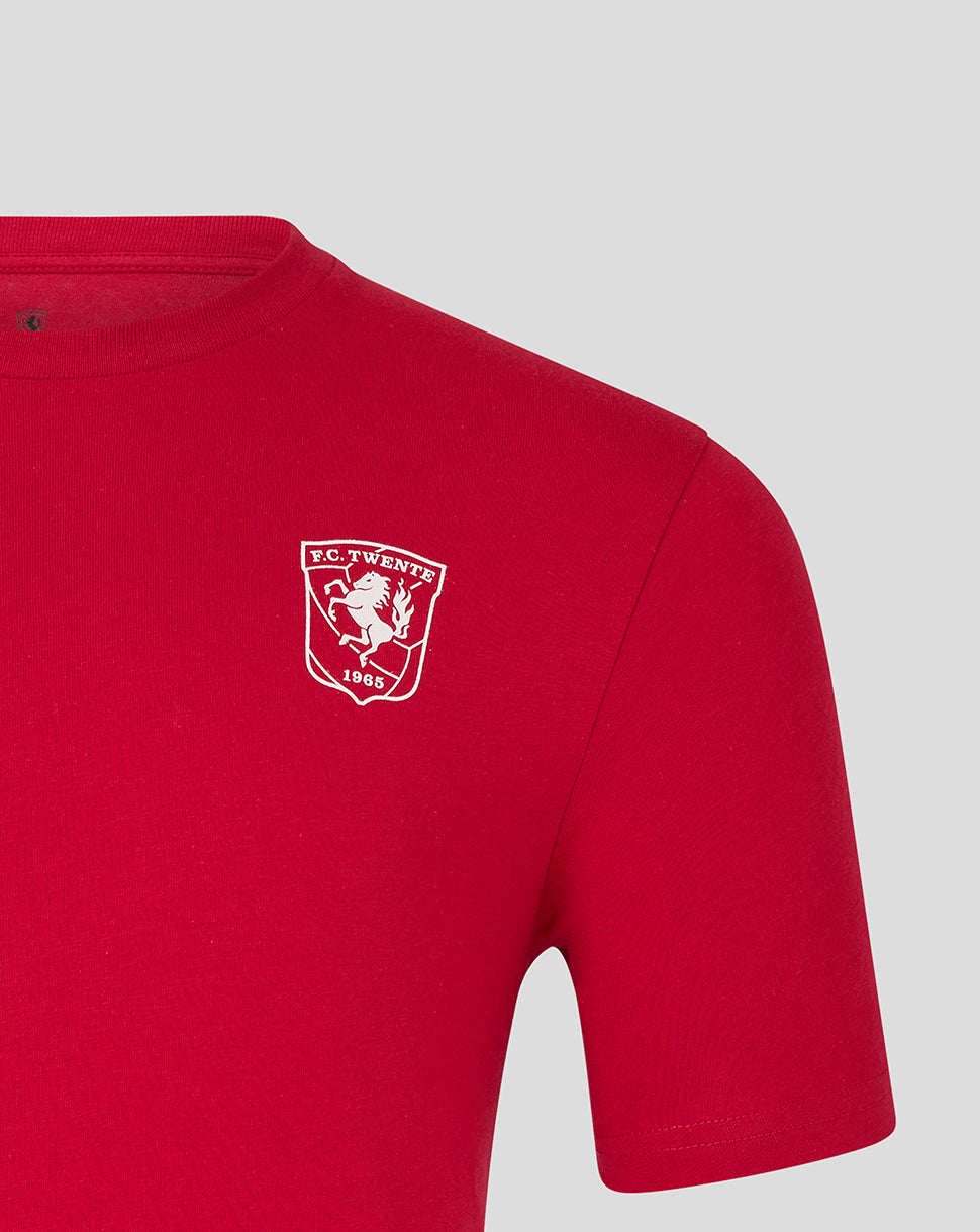 Twente Core Crest 25/26 T-Shirt tifoso rossa M