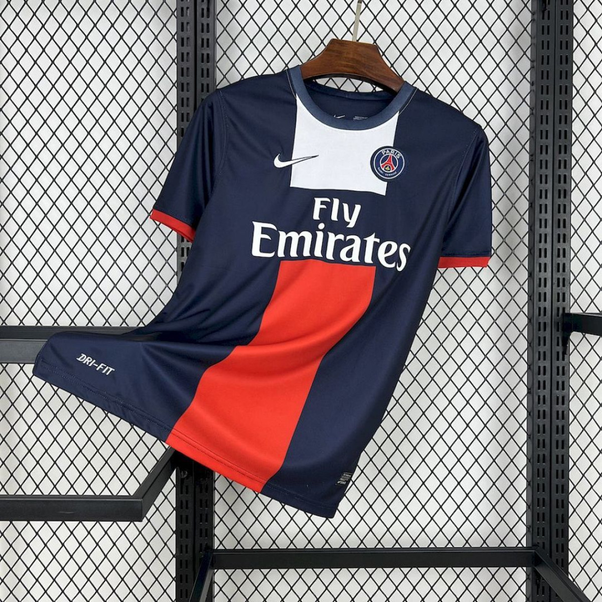 Tifoso Store PSG 2013/14 Maglia Home Blu Striscia Rossa