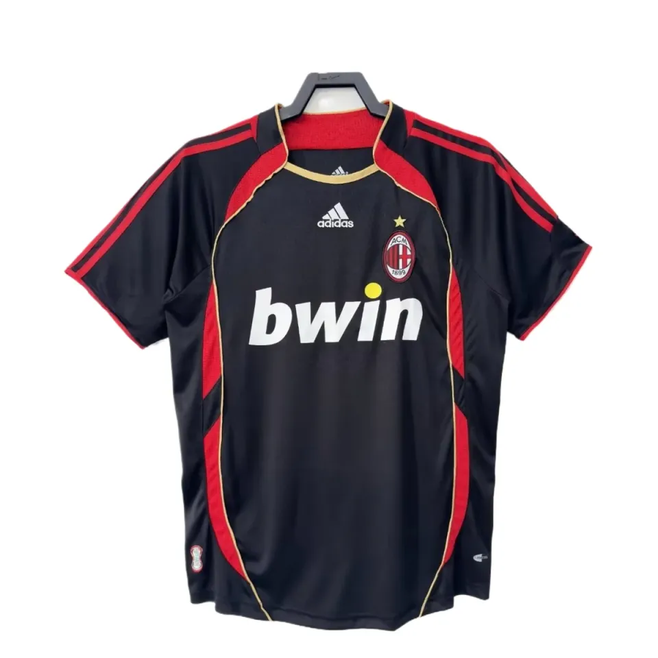 Tifoso Store Maglie da Calcio Milan 2007 Retro maglia third