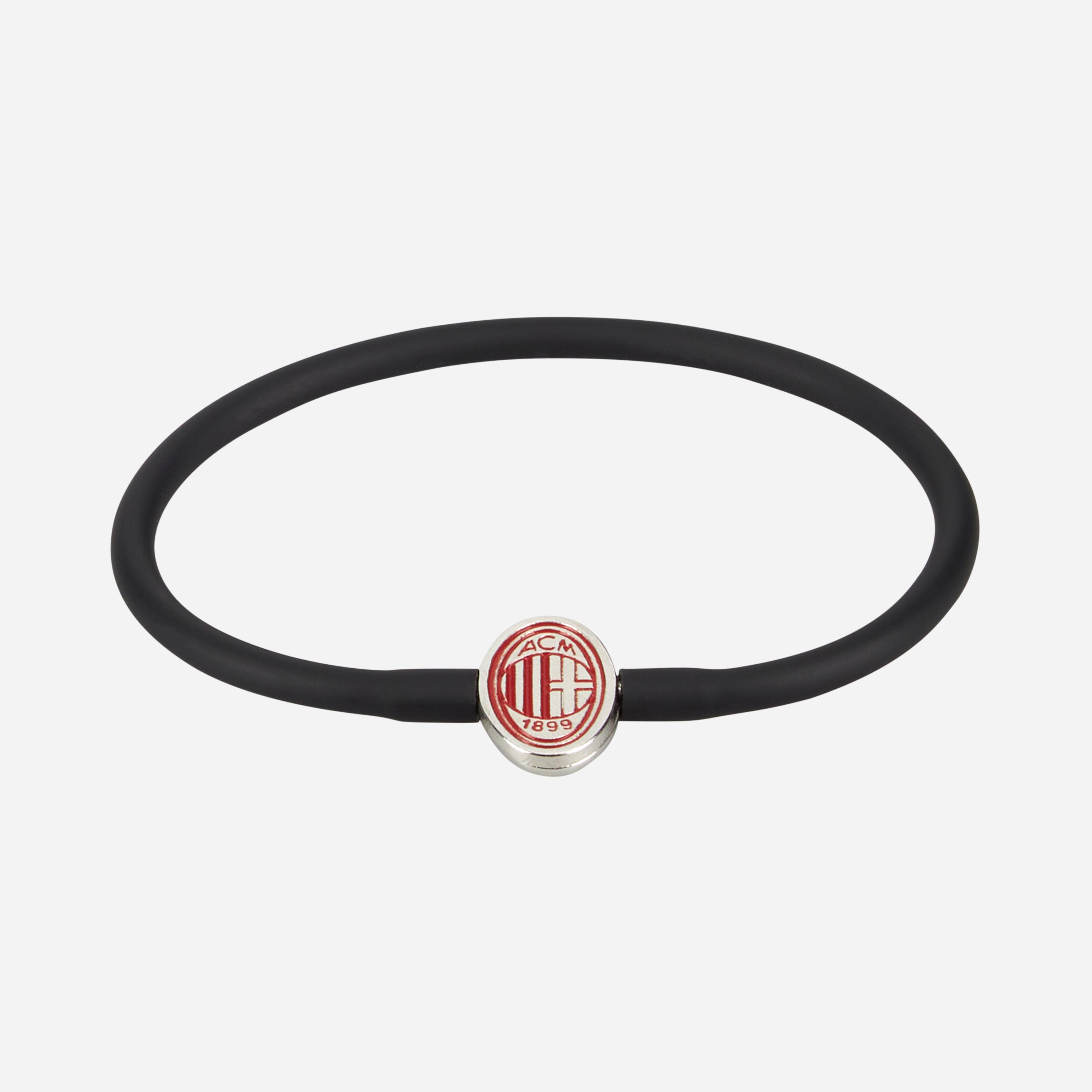 AC Milan Bracciale Nero Accessori Taglia Unica