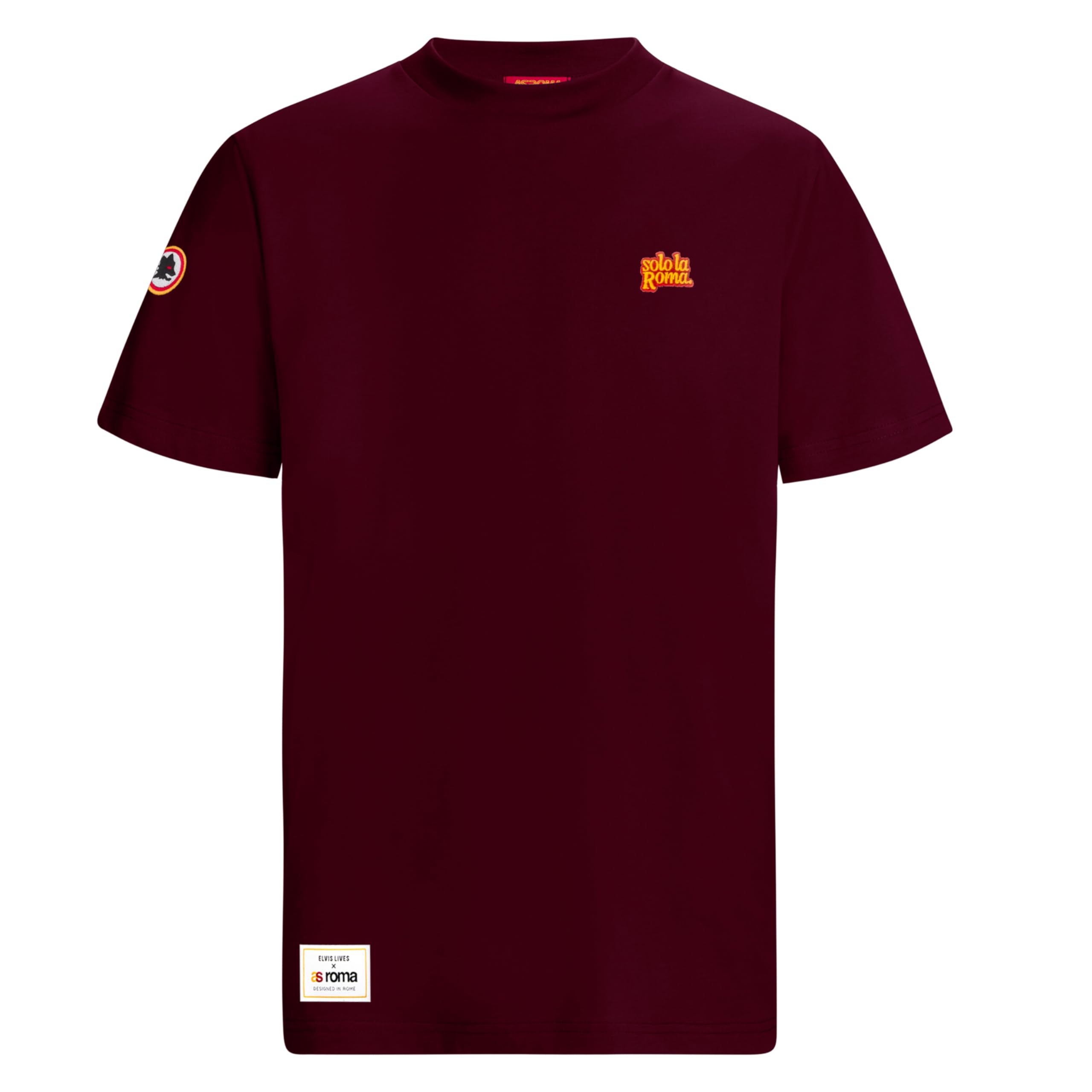 AS Roma Solo la Roma T-Shirt tifoso nero L