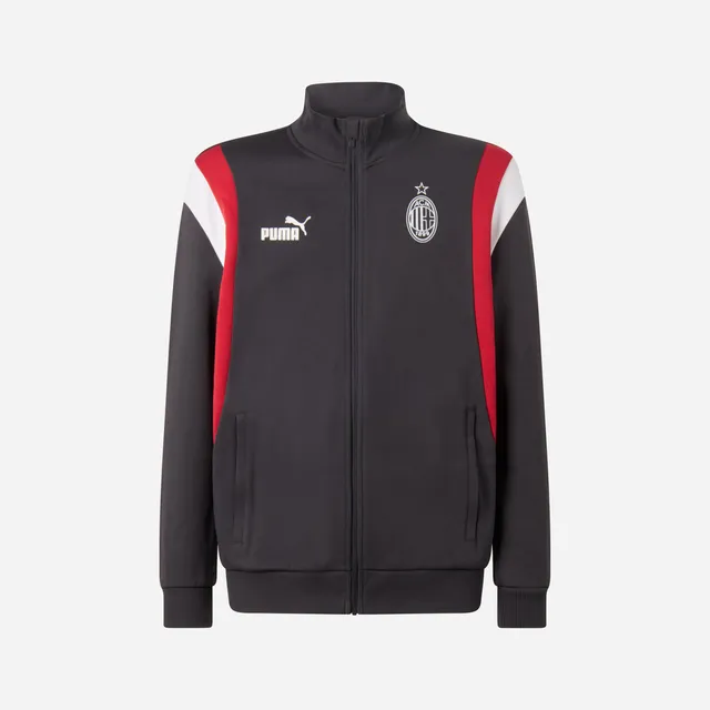 AC Milan Archive Collection Zipped Hoodie felpa zip uomo