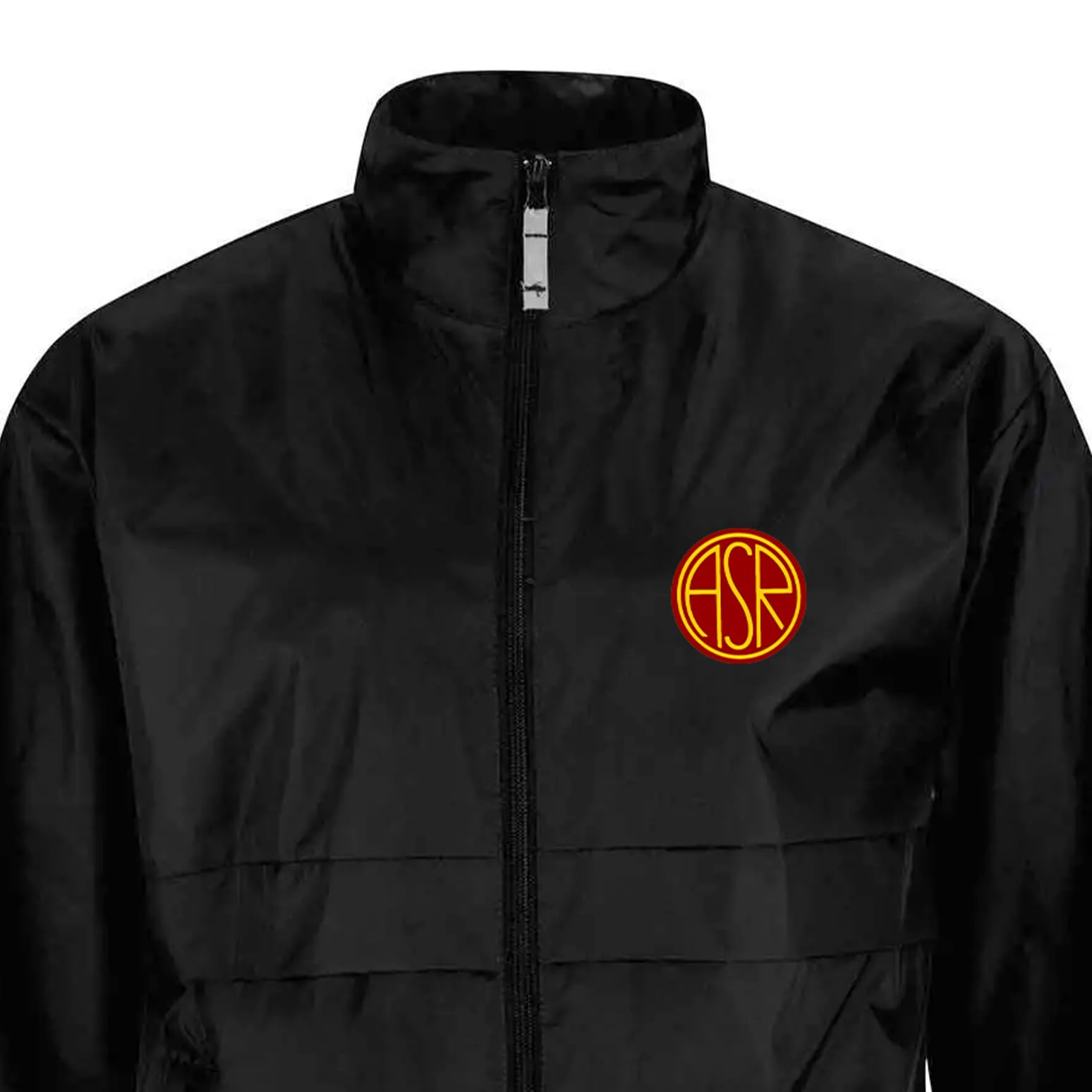 Roma Fanshop Abbigliamento antivento full zip nero L