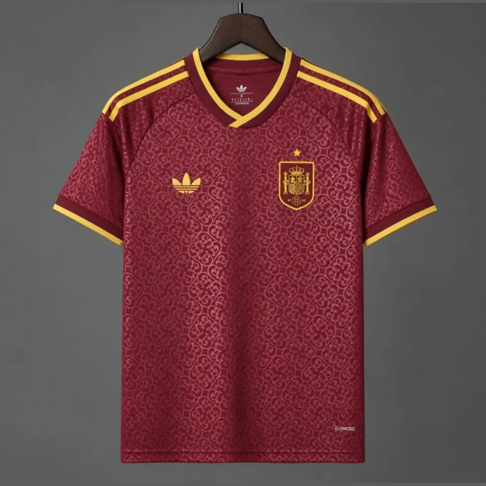 Tifoso Store Maglie da Calcio Spagna Third 2026 maglia granata