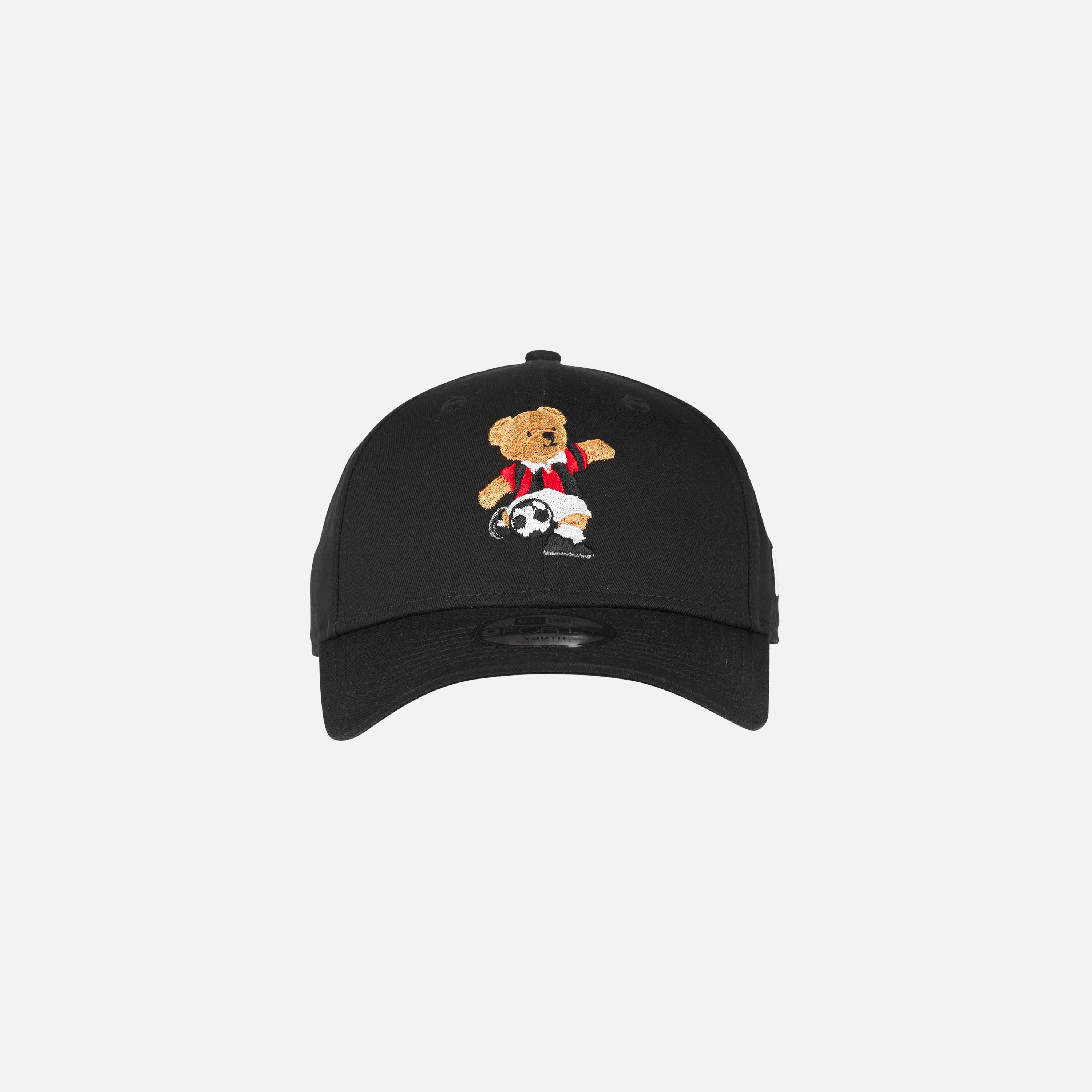 AC Milan 9FORTY New Era Kids Cap cappello nero teddy