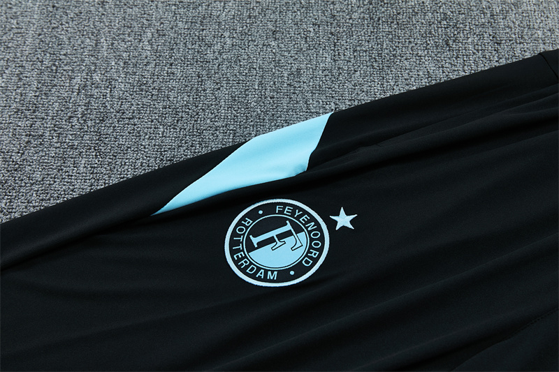Feyenoord Training 2026/27 tuta celeste mezza zip