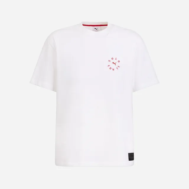 Puma x AC Milan Paninari T-Shirt Uomo Manica Corta Stampa Logo