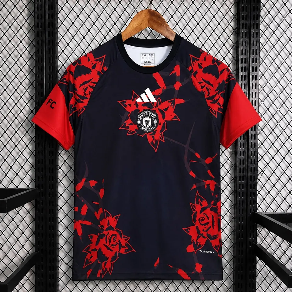 Tifoso Store Manchester United Pre Match 2026/27 Maglia Nera