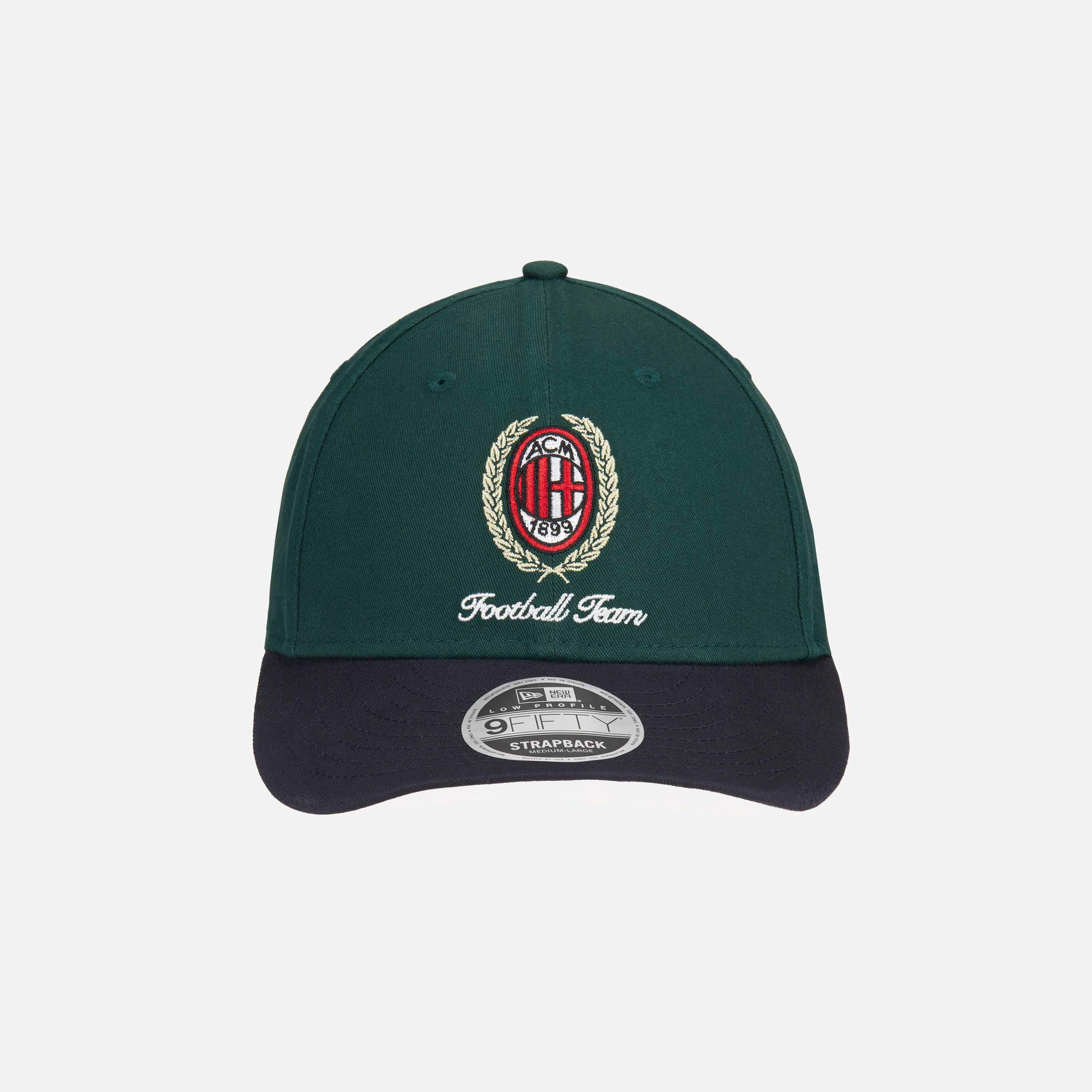 New Era 9Fifty AC Milan College Cappello Nero S Cotone