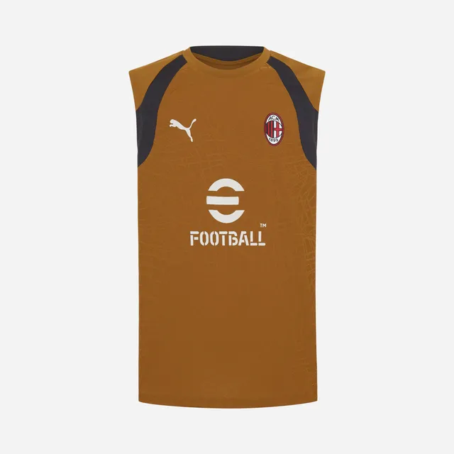 AC Milan Training 2026/27 canotta oro smanicata uomo