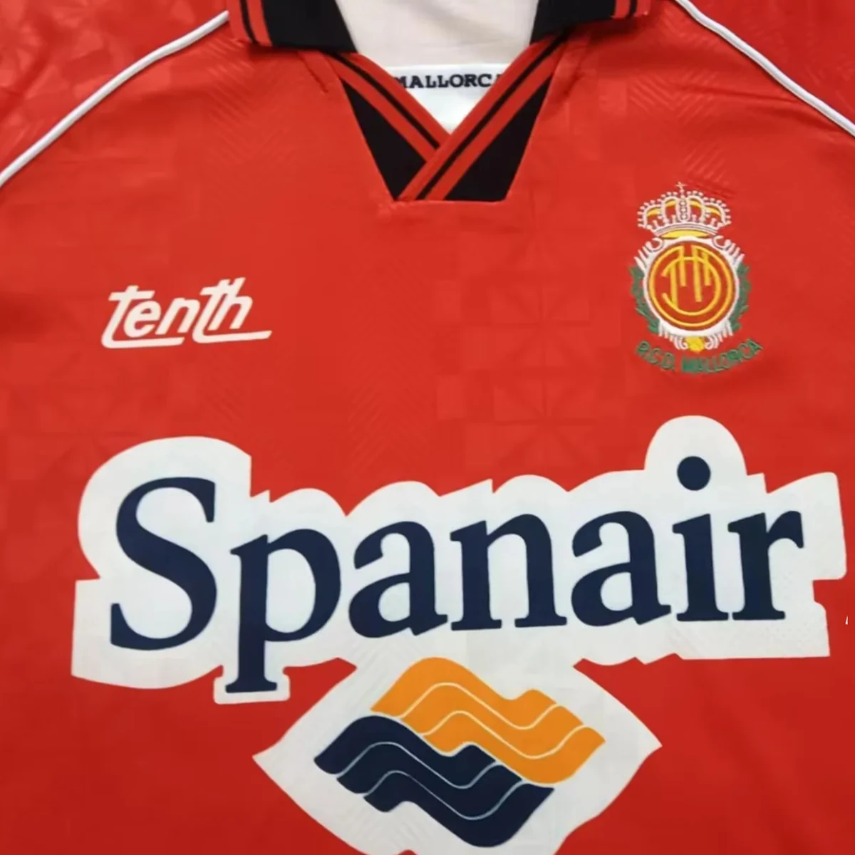 Maiorca Prima Maglia 1996/97 Retro maglia calcio rossa Spanair