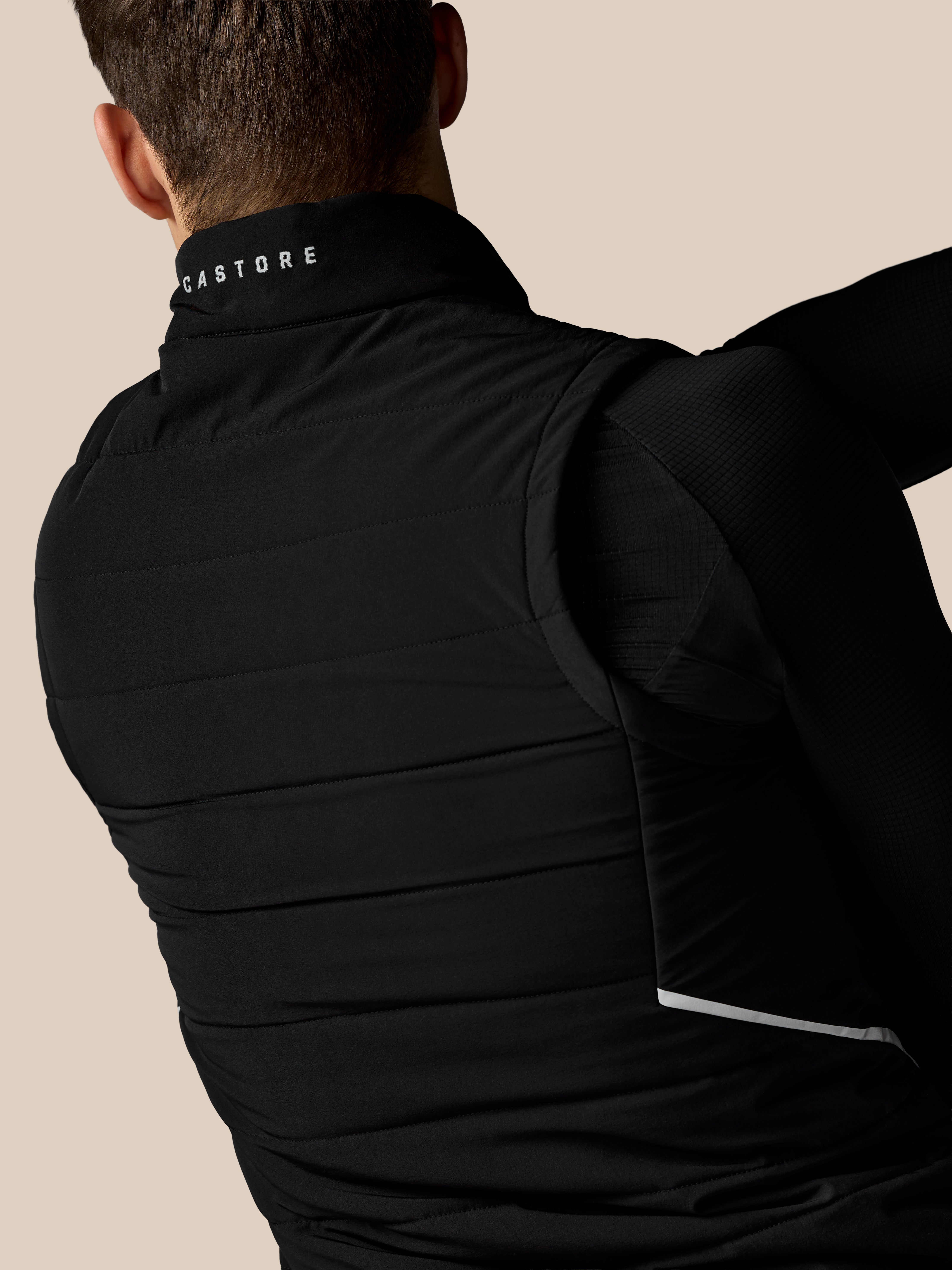 Twente Castore Apex Gilet Training Nero M Smanicato Uomo