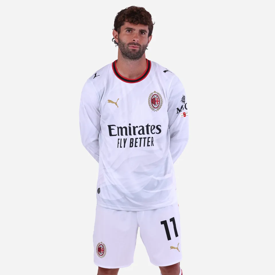 AC Milan Kit Gara Away 2026/27 maglia manica lunga uomo