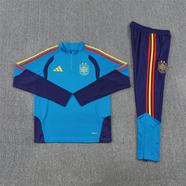 Spagna 2026/27 Tuta sportiva celeste navy