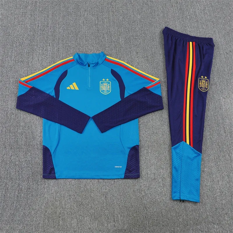 Spagna 2026/27 Tuta sportiva celeste navy