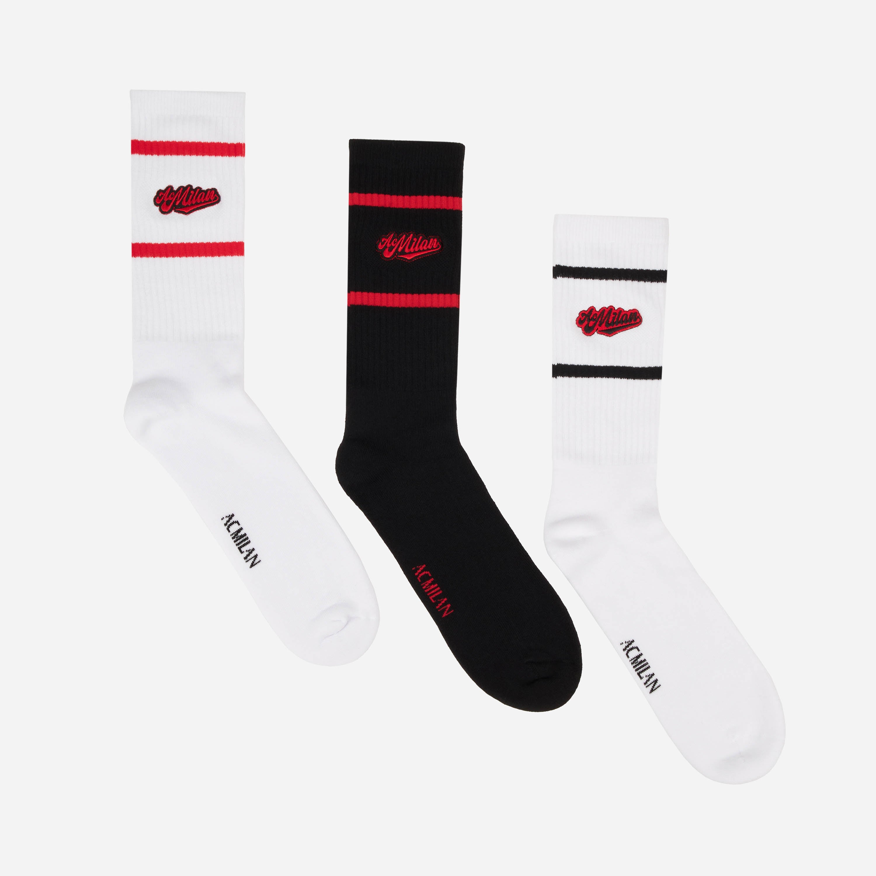 AC Milan Urban Collection set calze cotone logo ufficiale