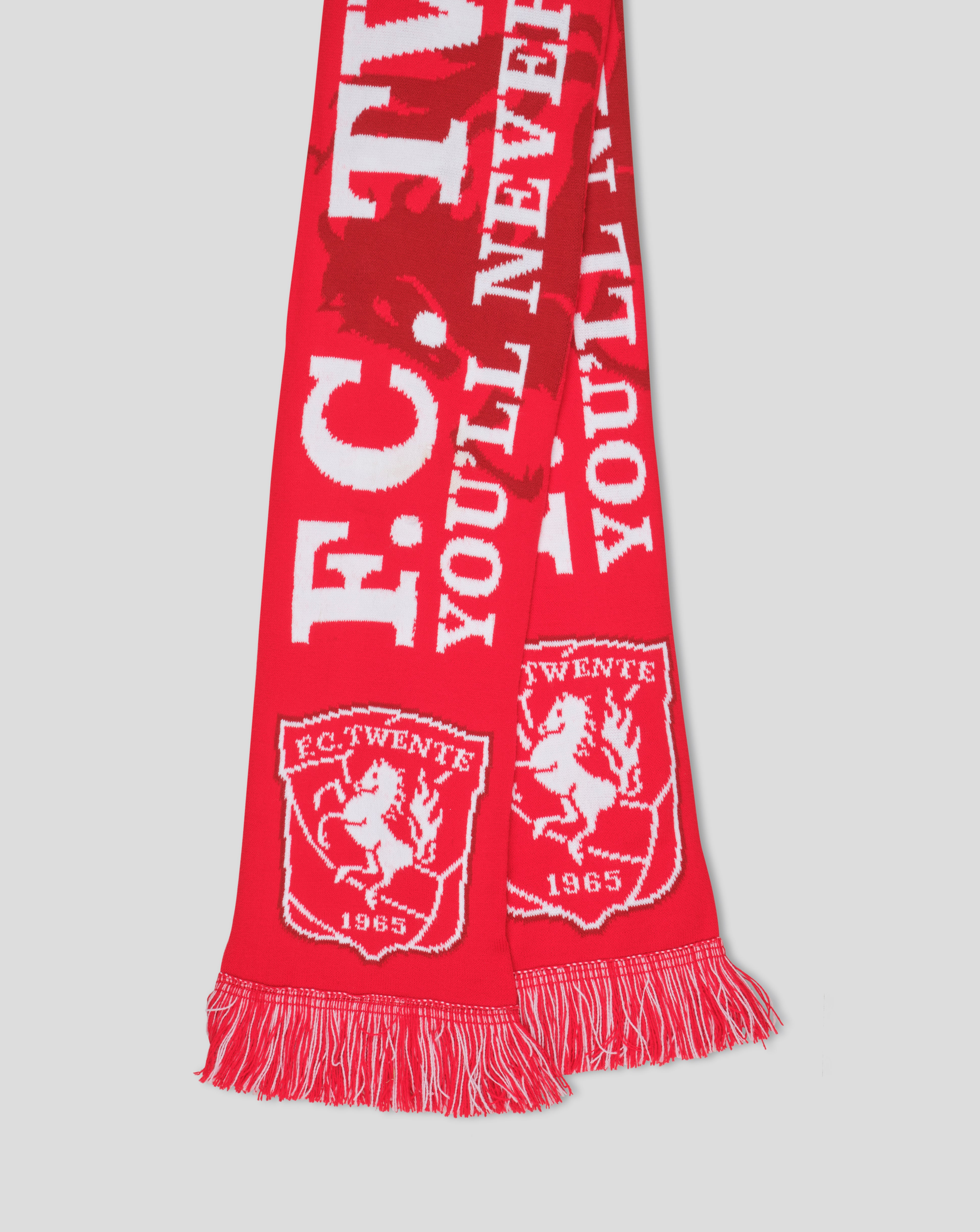 Twente Sciarpa You'll Never Walk Alone Rossa Unica