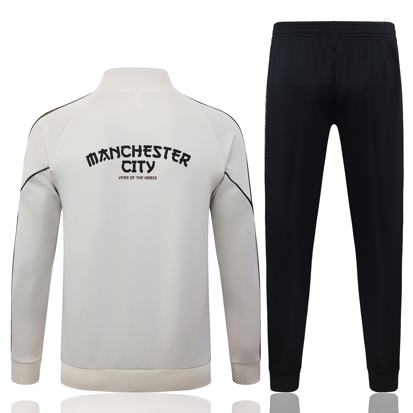 Tifoso Store Tute Sportive Tuta Manchester City 2026/27 Crema Zip