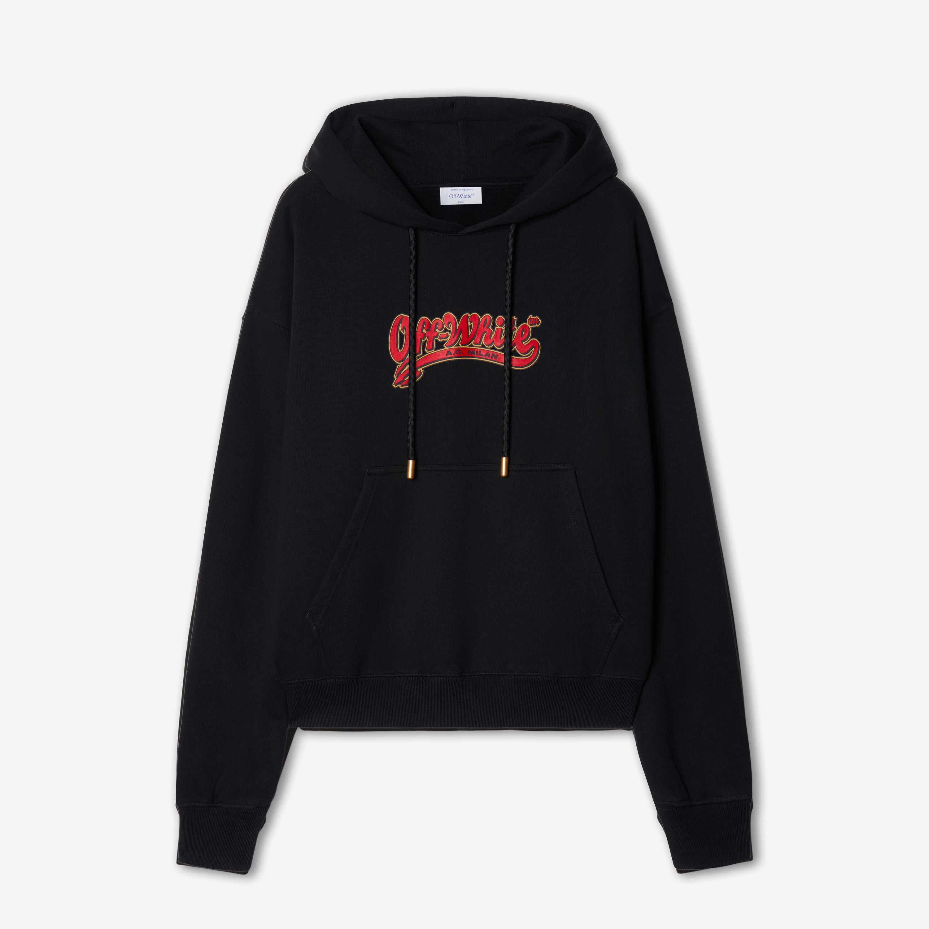 AC Milan x Off-White Arrow Felpa Cappuccio Cotone