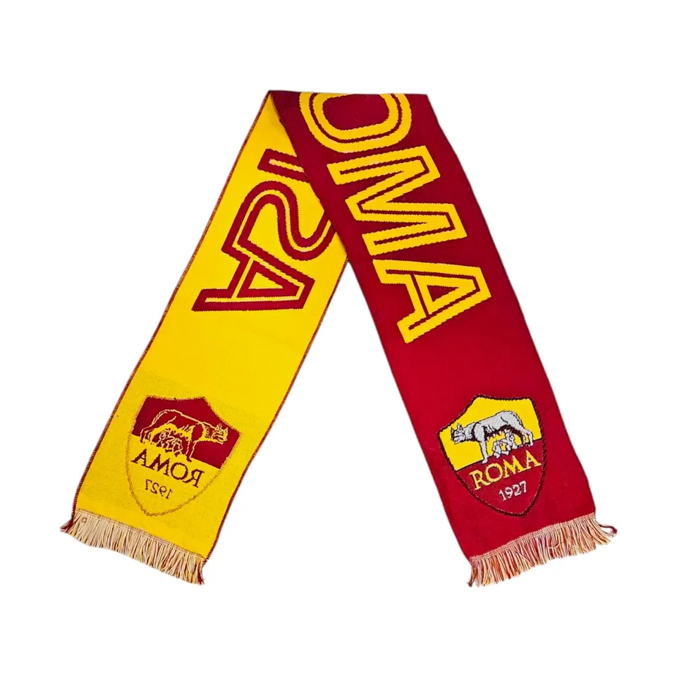 AS Roma Sciarpa gialla tifoso gadget ufficiale
