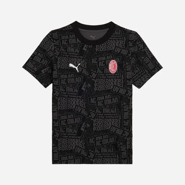AC Milan Magliette Milan Culture Collection t-shirt bambino nera cotone