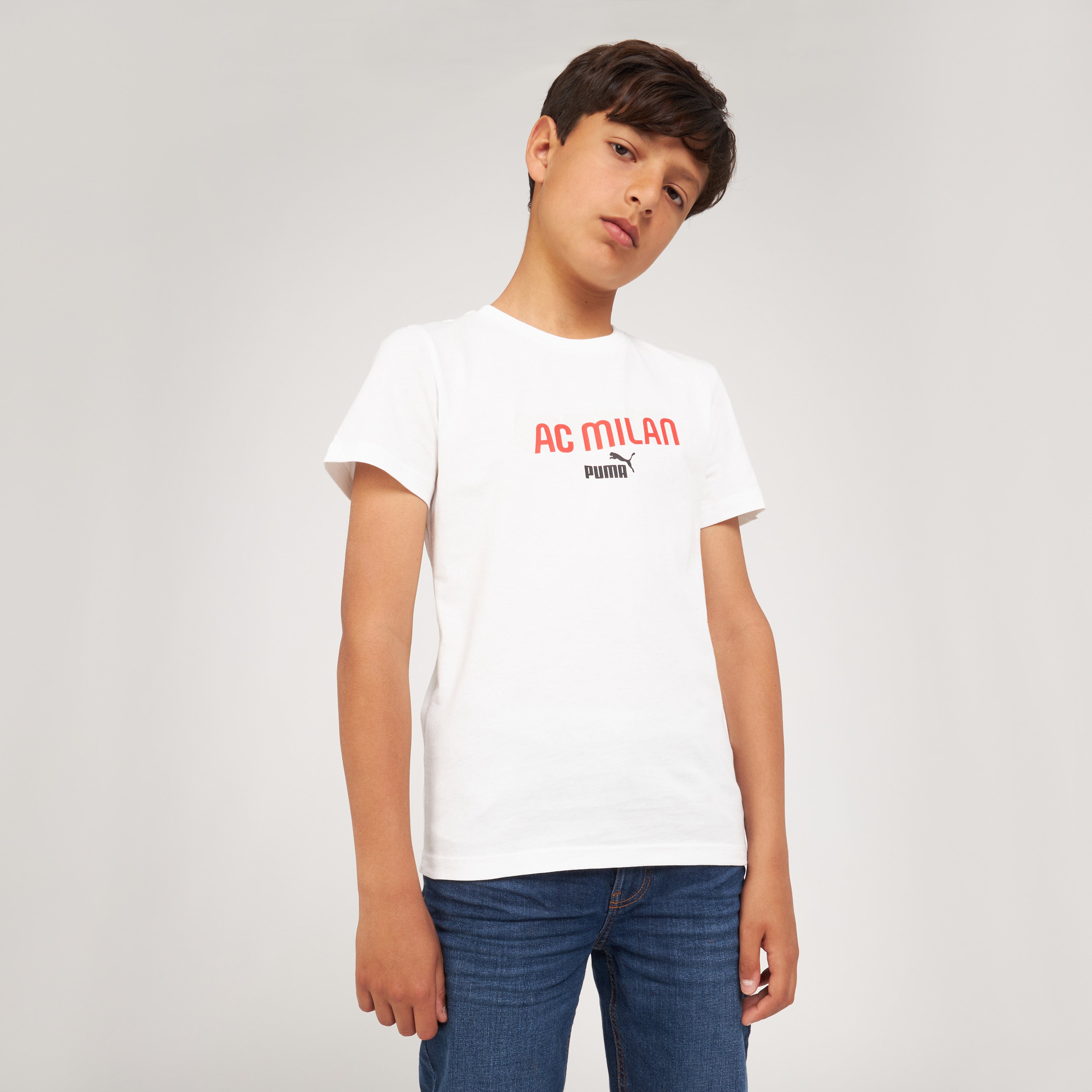 AC Milan Culture Collection t-shirt bimbo bianca
