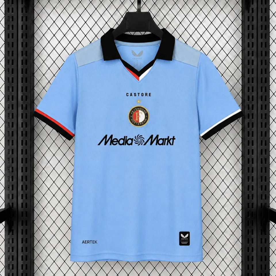 Feyenoord Seconda Maglia 2026/27 Maglia Tifoso Azzurro Polvere