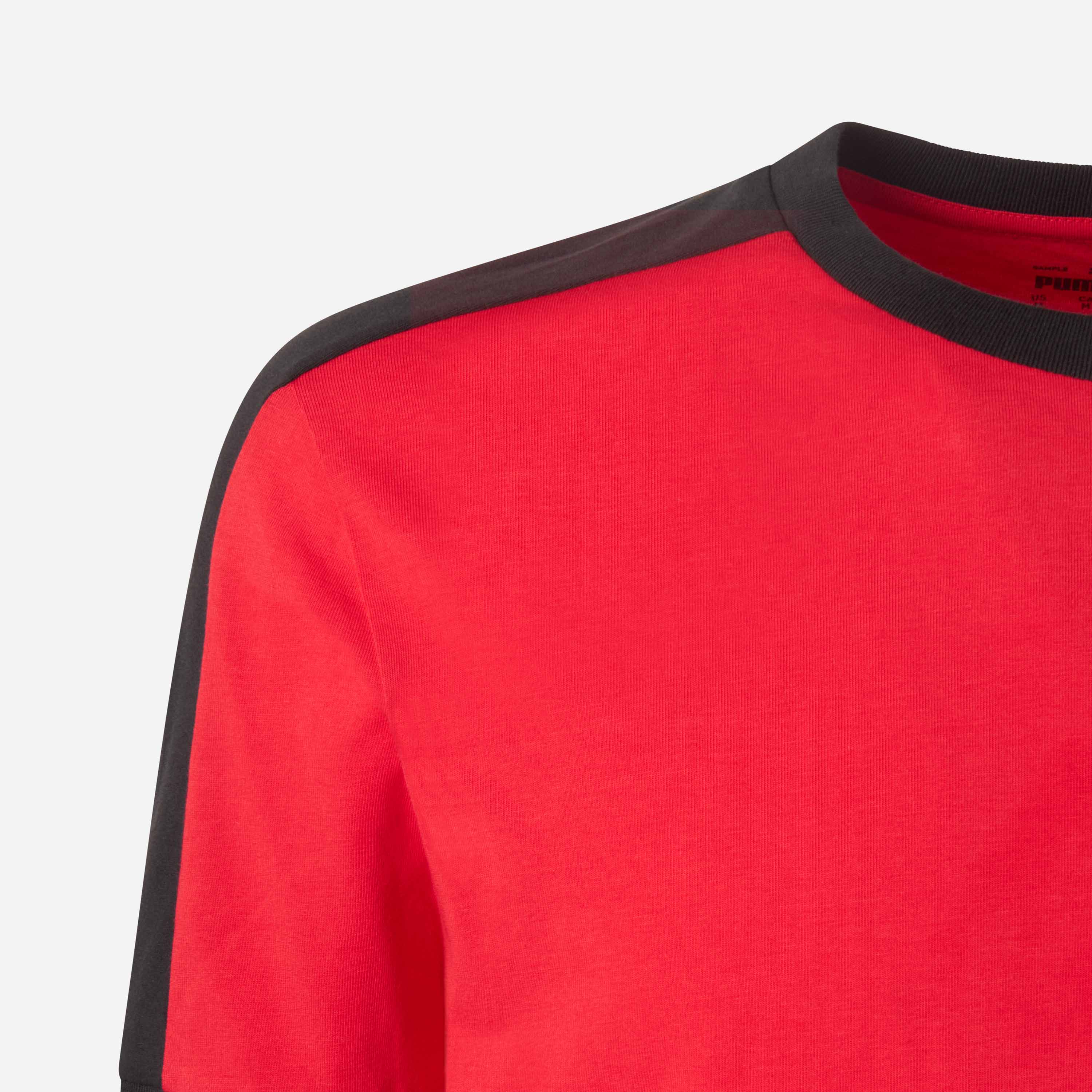 AC Milan Heritage Collection T-Shirt maglia cotone rossa