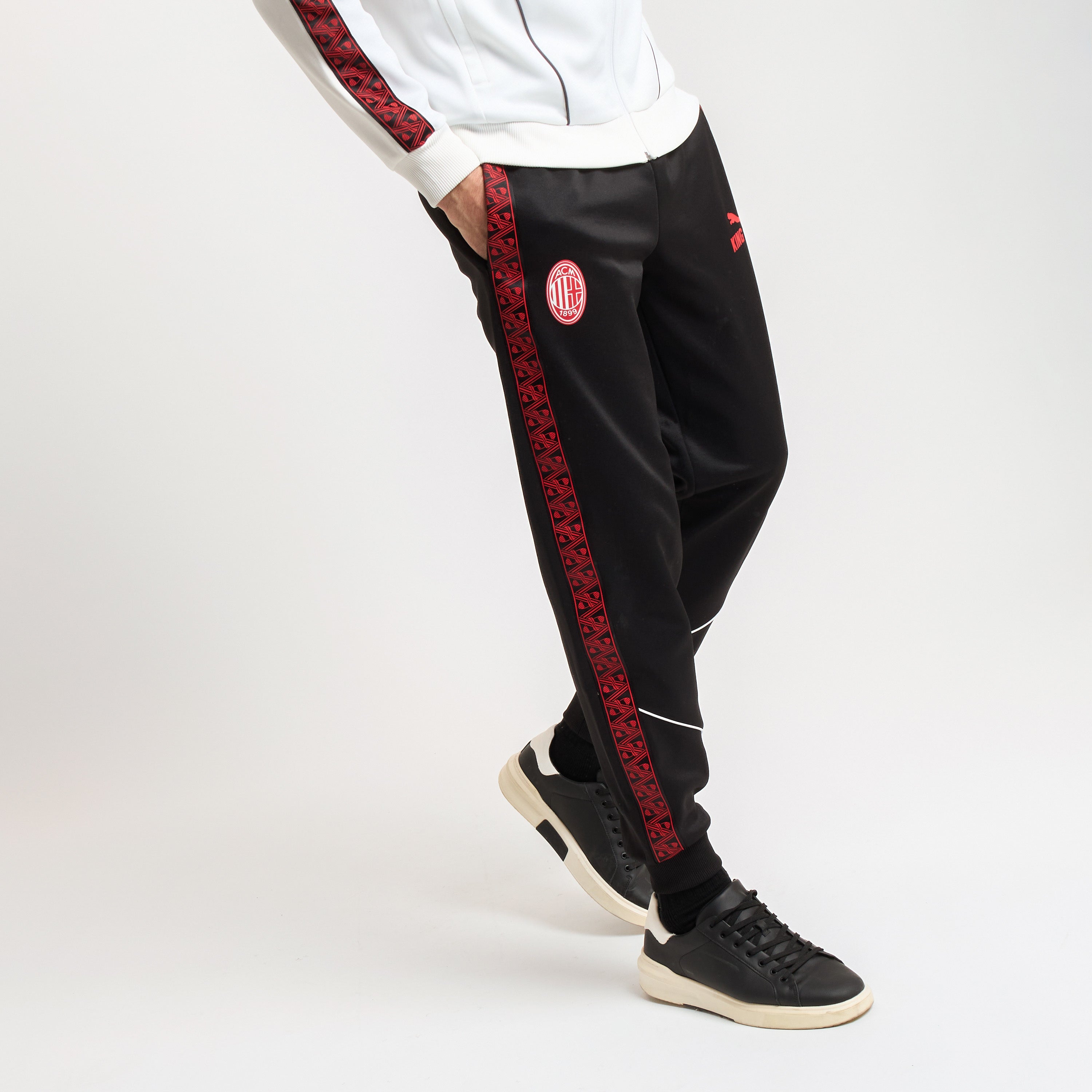 AC Milan King Collection pantaloni tuta neri uomo M