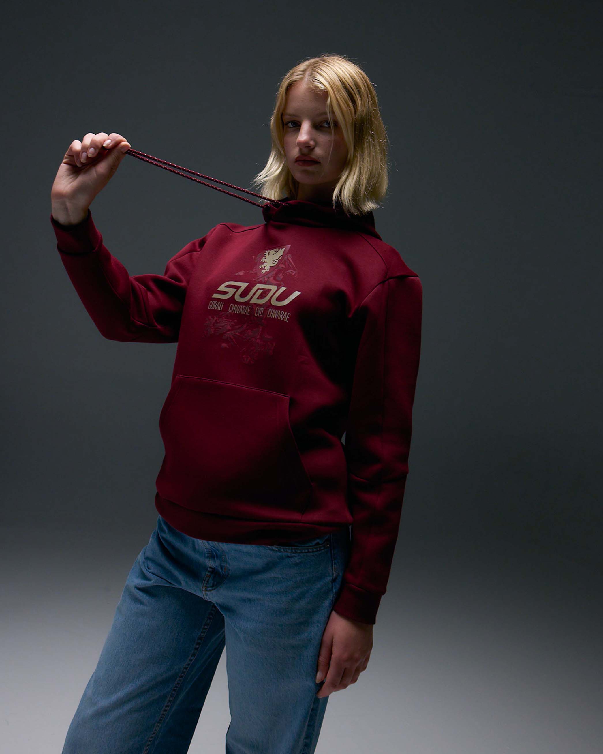 Wales Travel SUDU 2026-28 felpa donna cabernet M