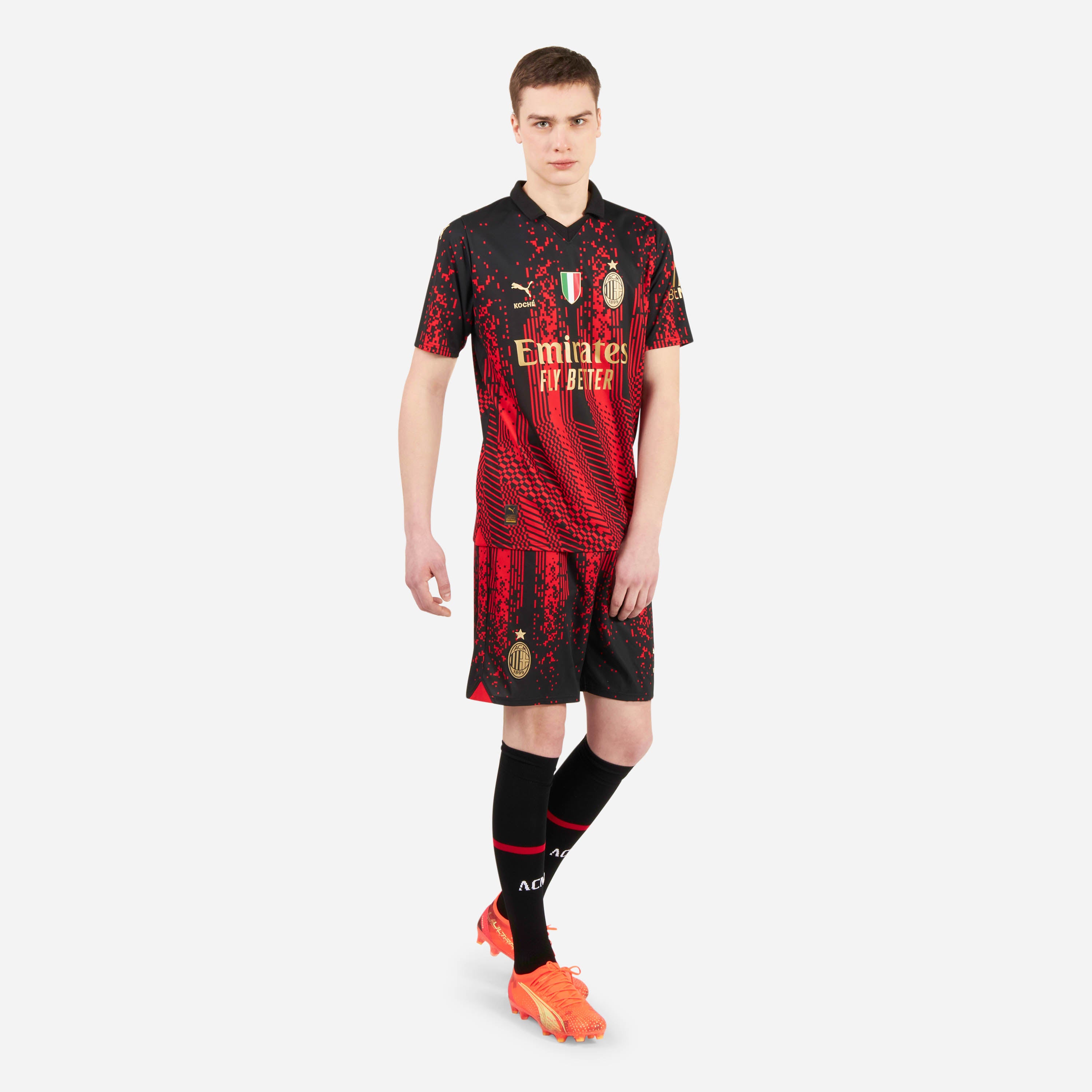 AC Milan x Koche 22/23 Pantaloncini Replica DryCell Uomo