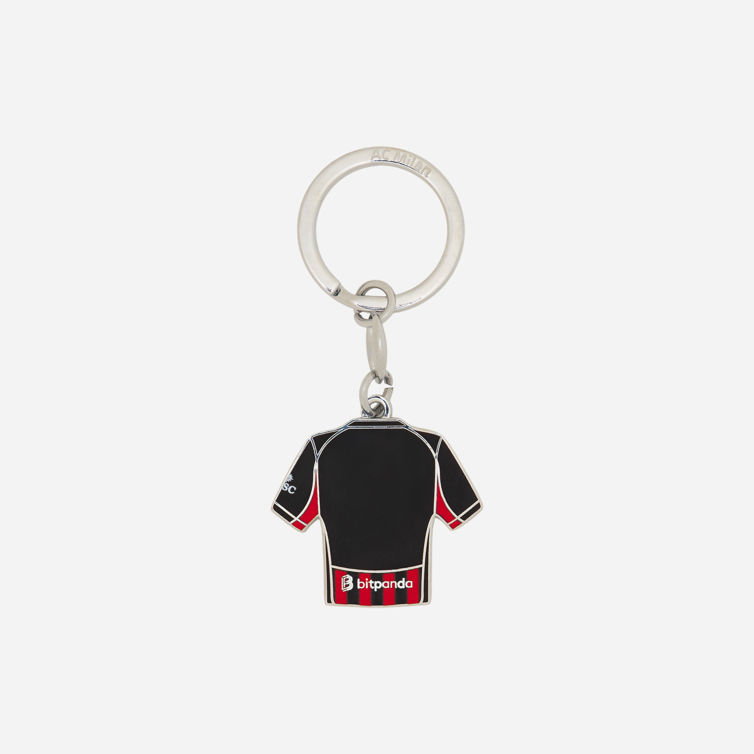 AC Milan Home 25/26 Portachiavi Maglia Metallo Unica