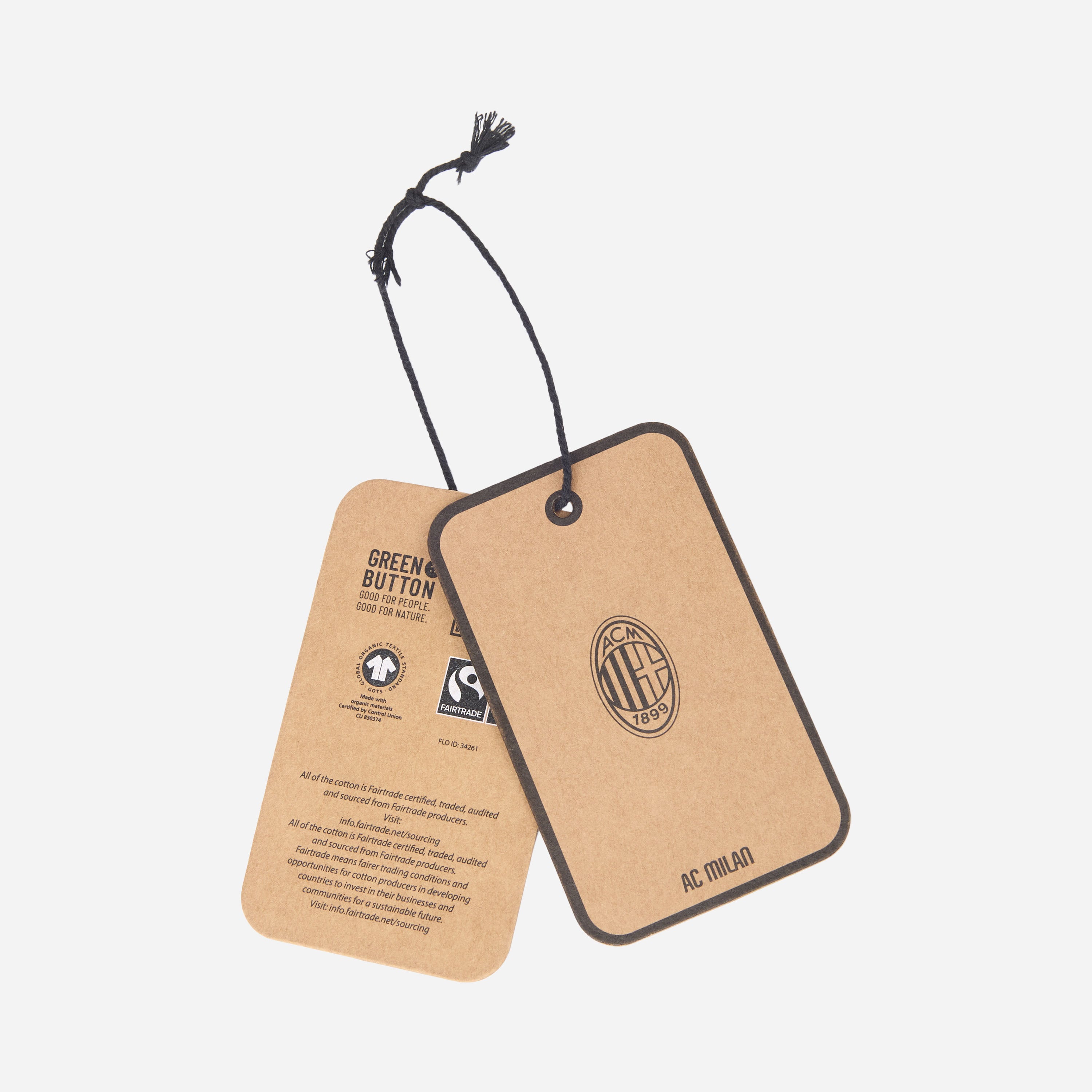 AC Milan Sunday Stadium Crew t-shirt bianca cotone