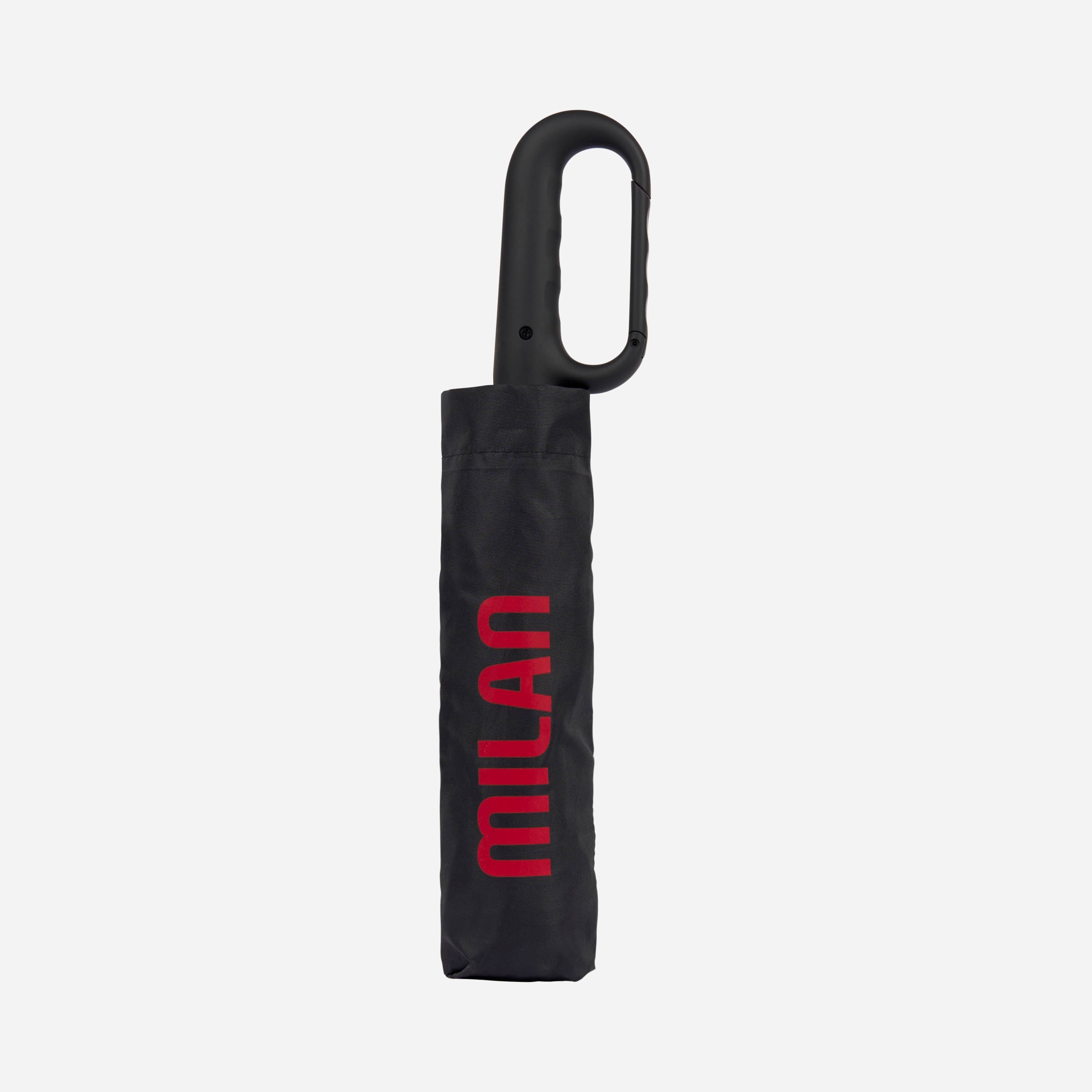 AC Milan Black Umbrella ombrello nero pieghevole