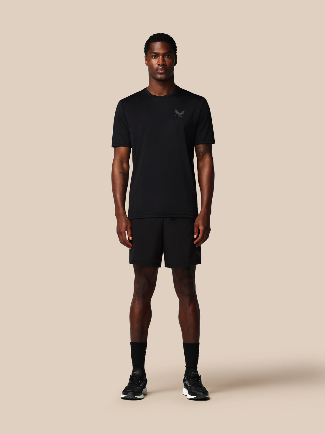 Twente Castore Adapt MLM00053CAS shorts neri allenamento uomo