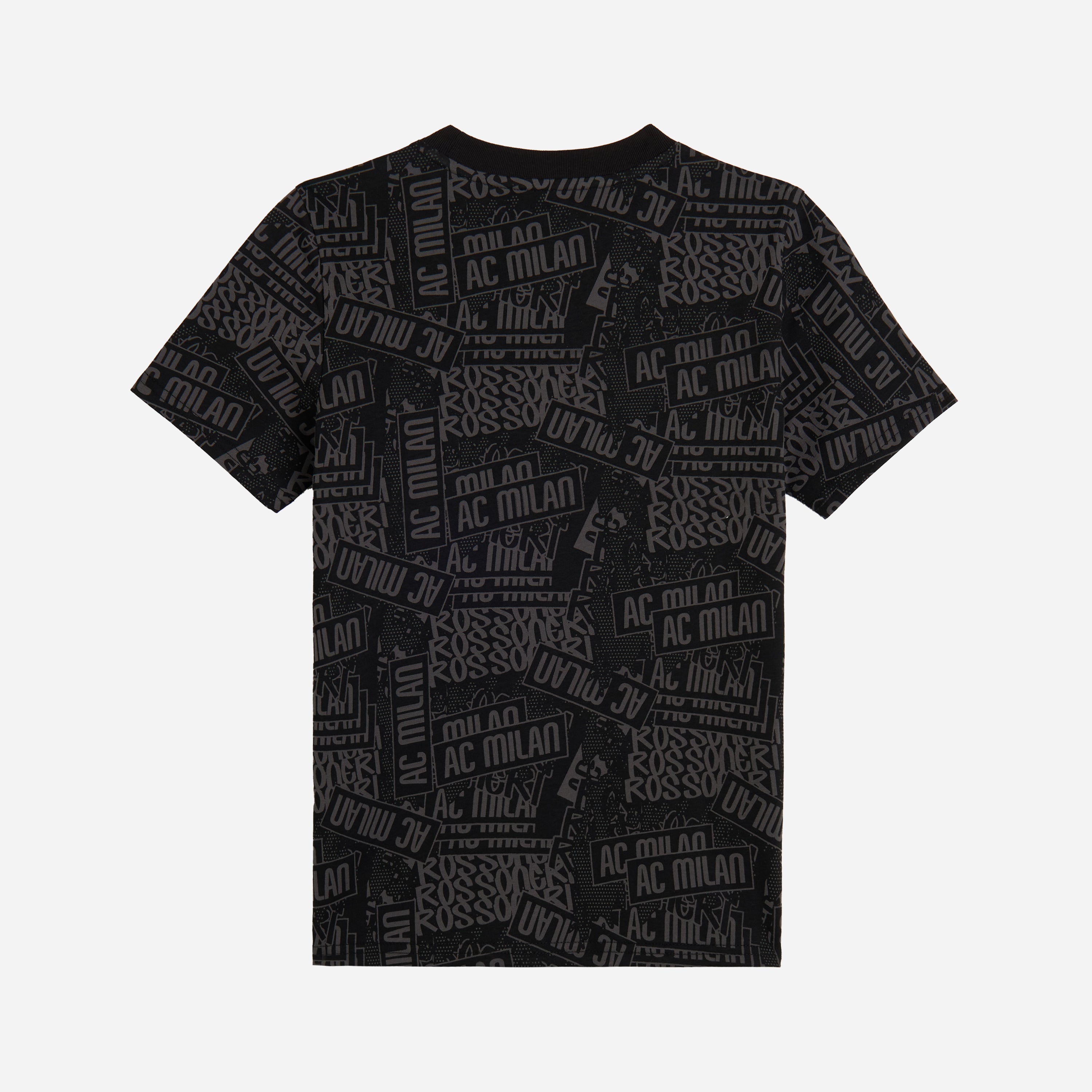AC Milan Magliette Milan Culture Collection t-shirt bambino nera cotone