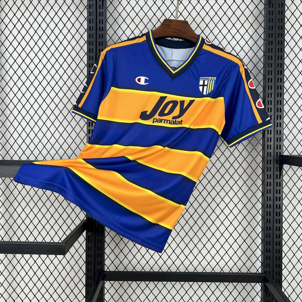 Tifoso Store Maglie da Calcio Parma Retro 2001/02 maglia crociata