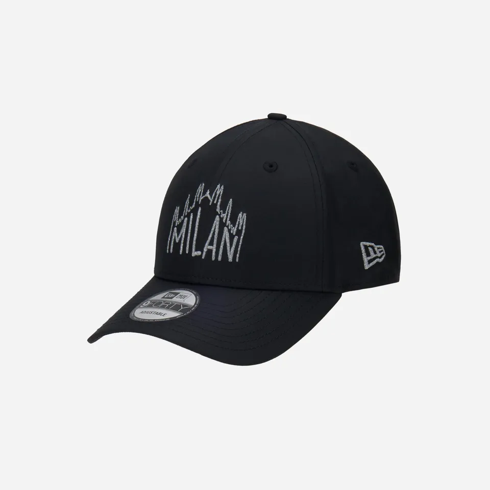New Era 9Forty x AC Milan cappello skyline