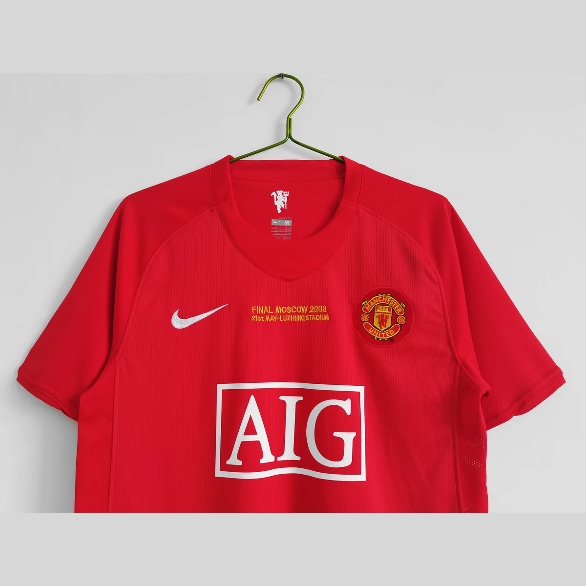 Manchester United Maglia 2008 Retro da calcio rossa