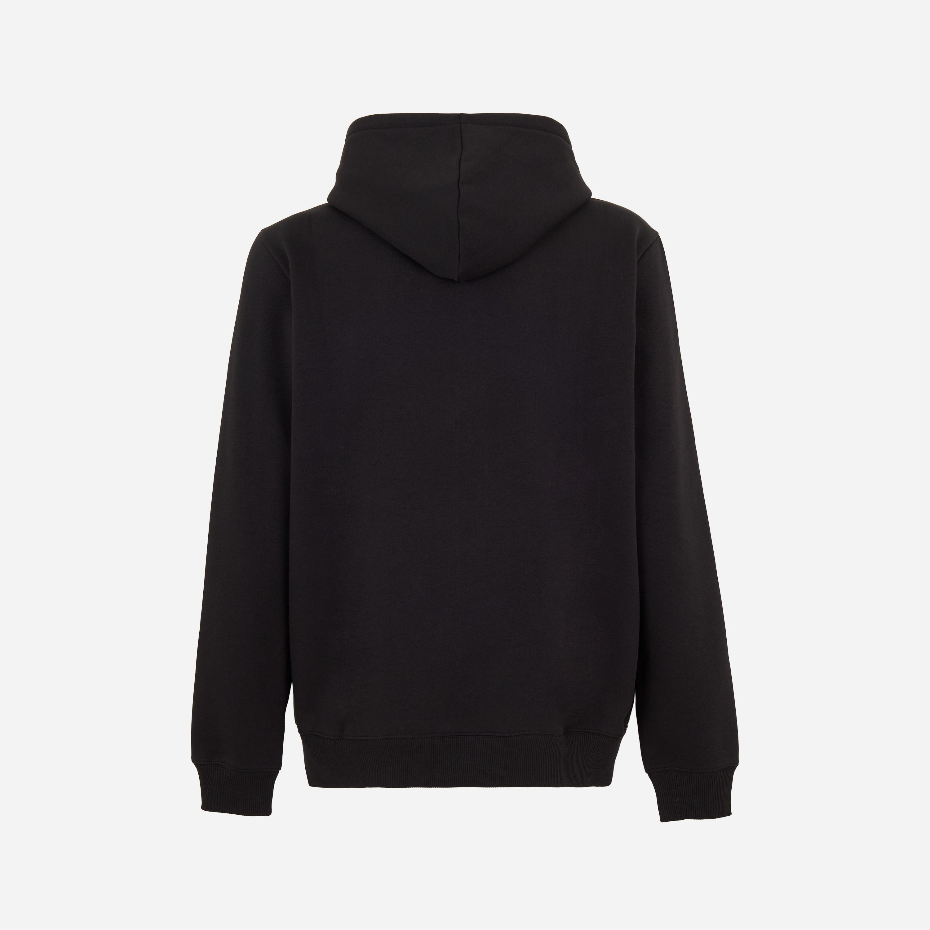 AC Milan Essential Collection Felpa con Zip Nera Uomo Cotone