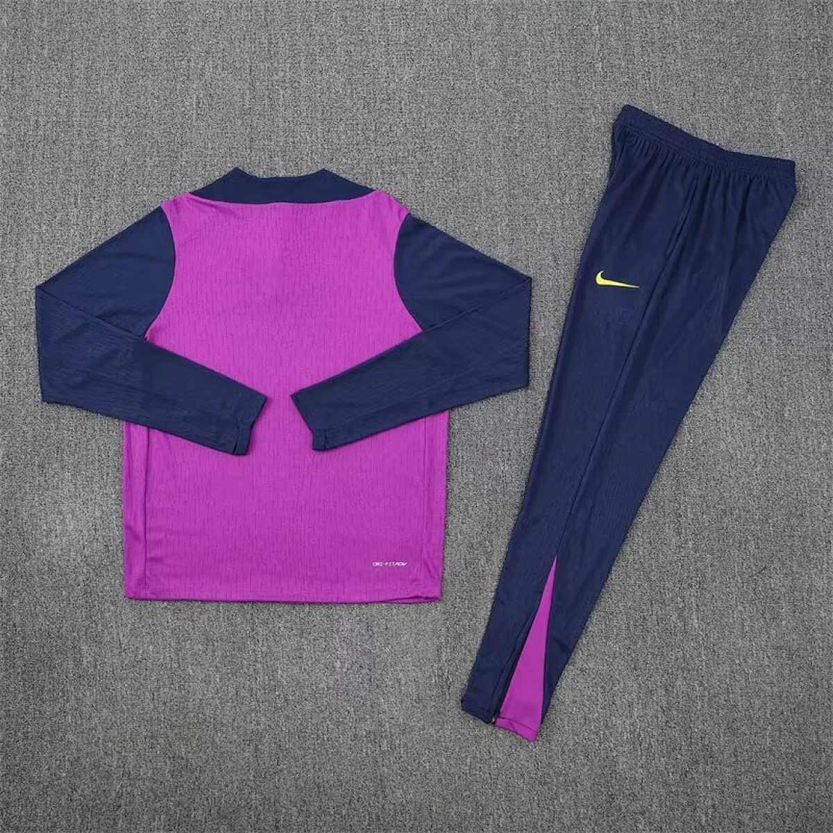 Tifoso Store Tuta Barcellona 2025/26 tuta sportiva viola mezza zip