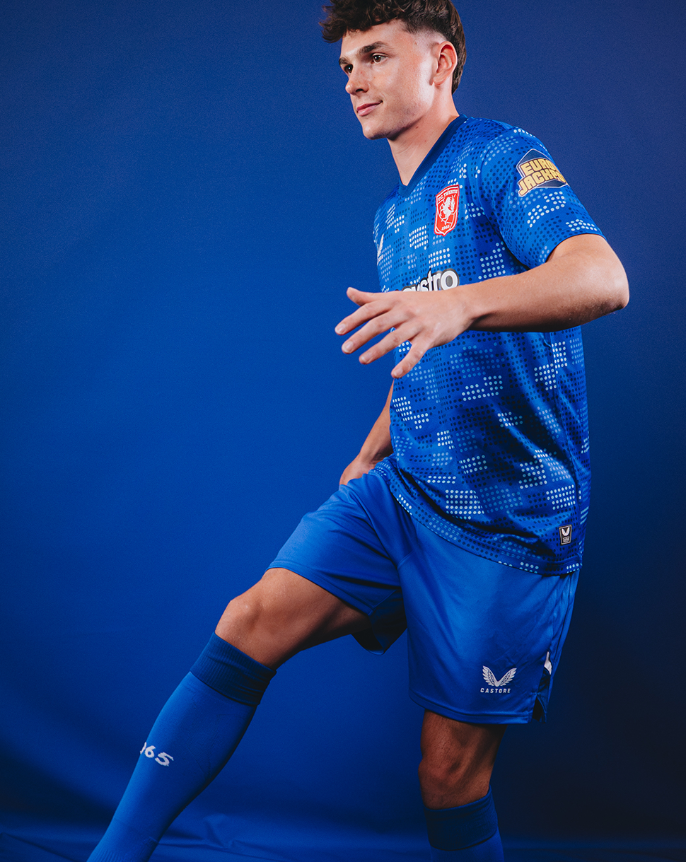 FC Twente Uitshirt 25/26 maglia trasferta blu uomo