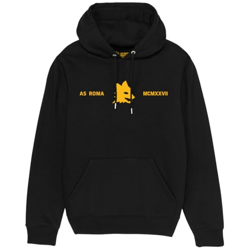 AS Roma MCMXXVII felpa hoodie nera M