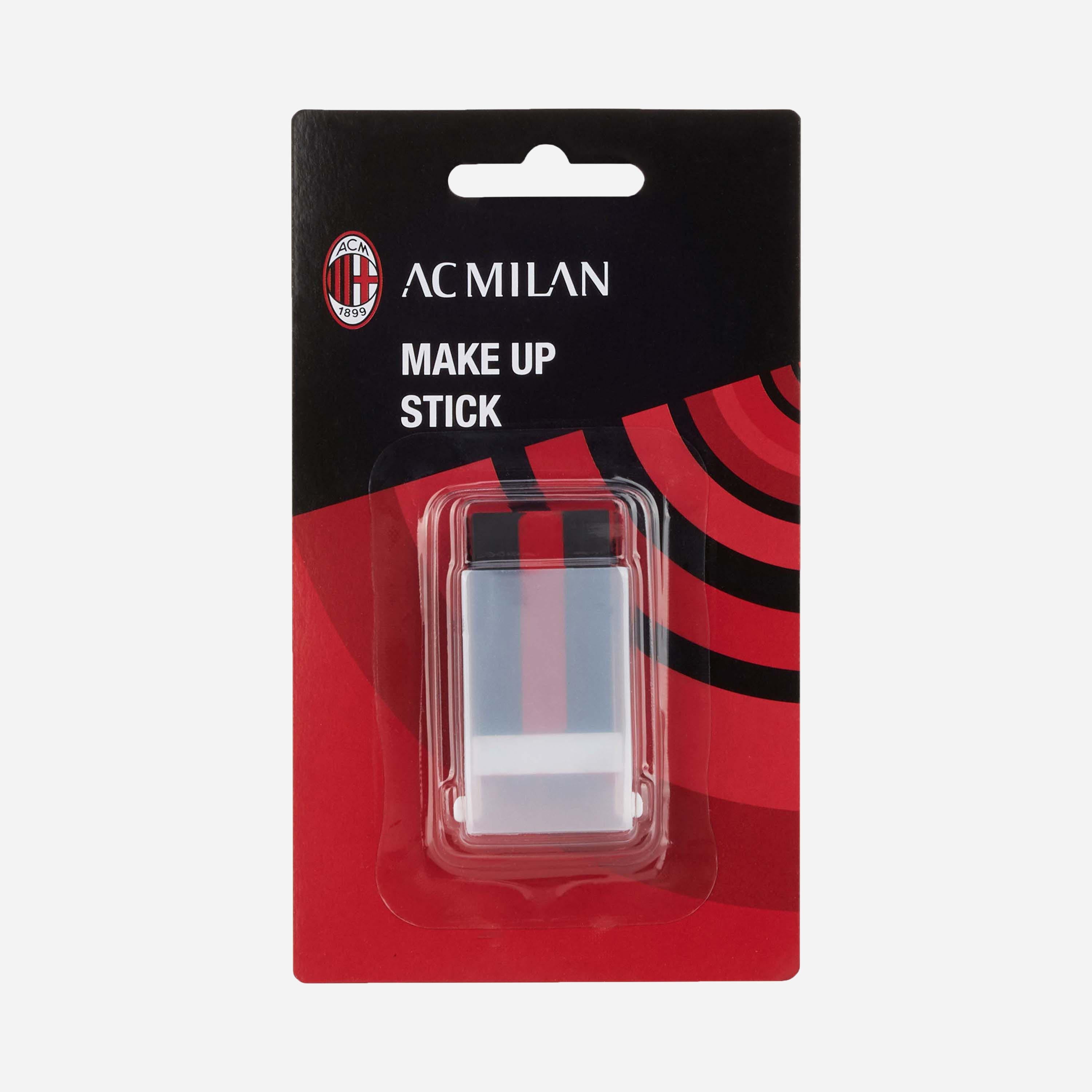 AC Milan Make-Up Stick Nero Rosso Stick Viso Tifoso
