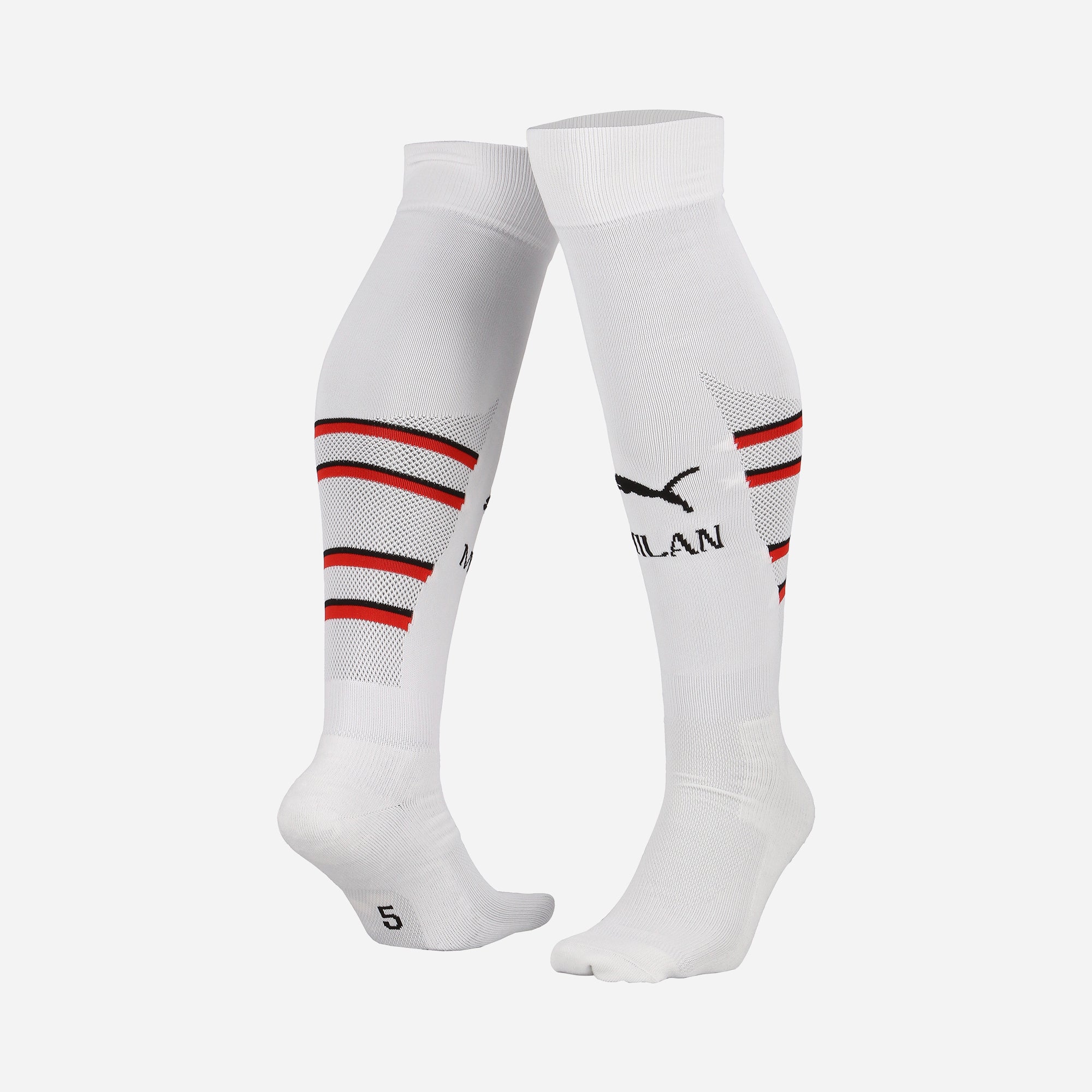 AC Milan Away 2024/25 Calzini Calcio Bianchi Tecnici Uomo