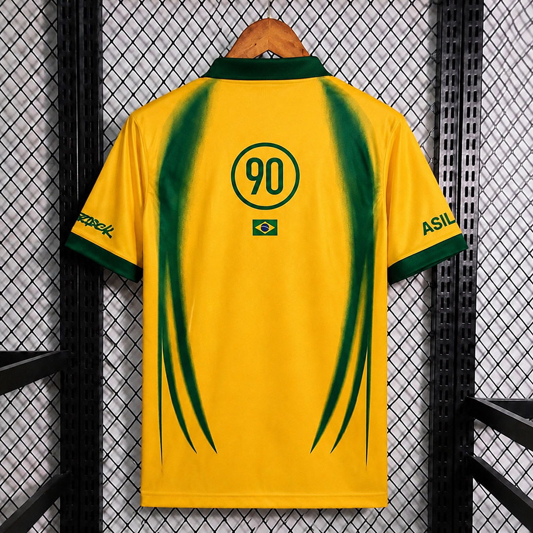 Brasile Total 90 2026 Maglia da Calcio gialla